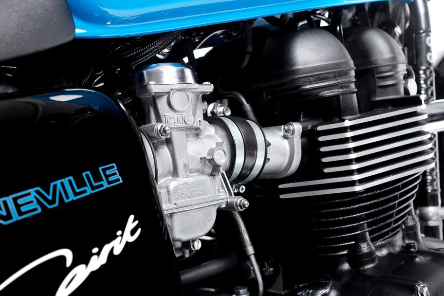 Il motore della Triumph Bonneville Spirit